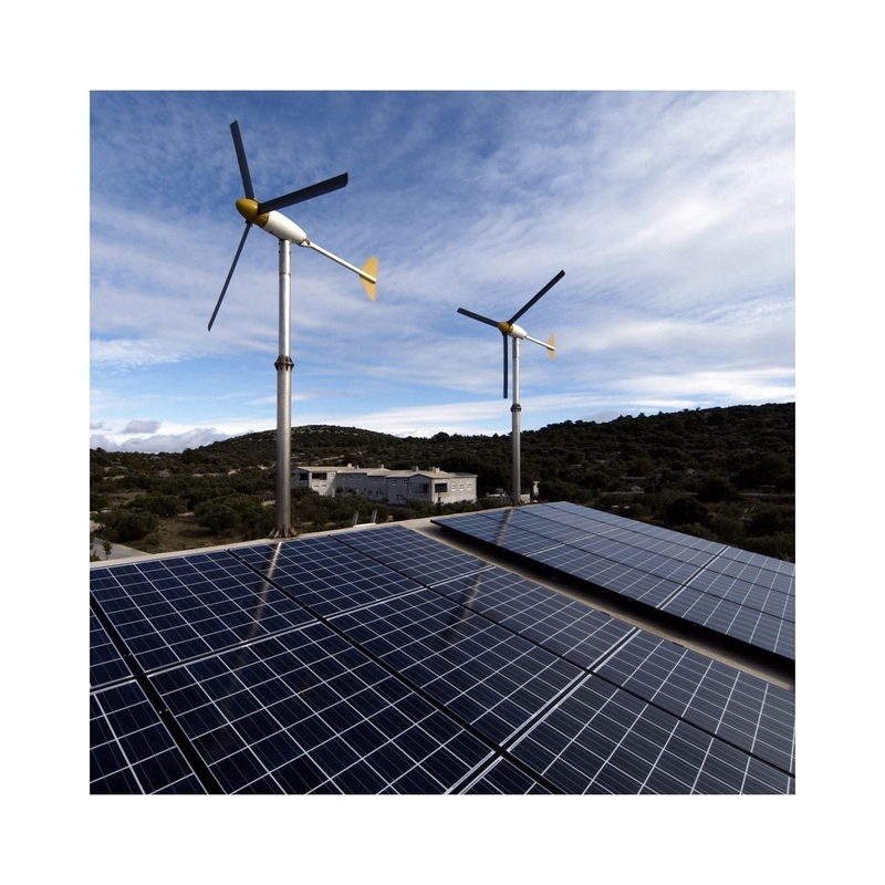 Sistem Generasi Listrik Angin Off Grid 3kw 5kw 10kw dengan Frekuensi Output 50HZ