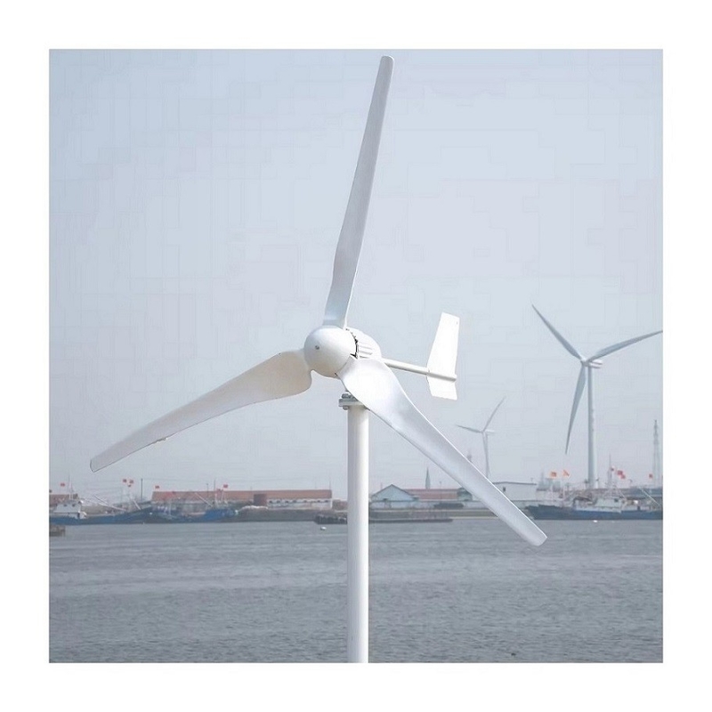 Home Wind Solar Hybrid Mills Sistem Generator Listrik dengan 3 Fase AC Permanen-magnet