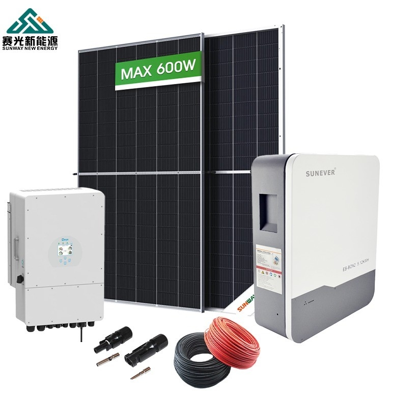 8kw Komplit Rumah Sistem Tenaga Surya Solar System Kit Pra-penjualan Desain Proyek