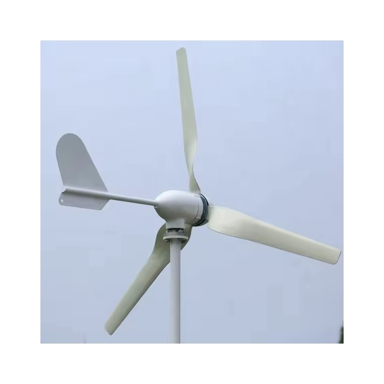 3kw Home off Grid Hybrid Solar Wind Power Generation System dengan Frekuensi Output 50HZ