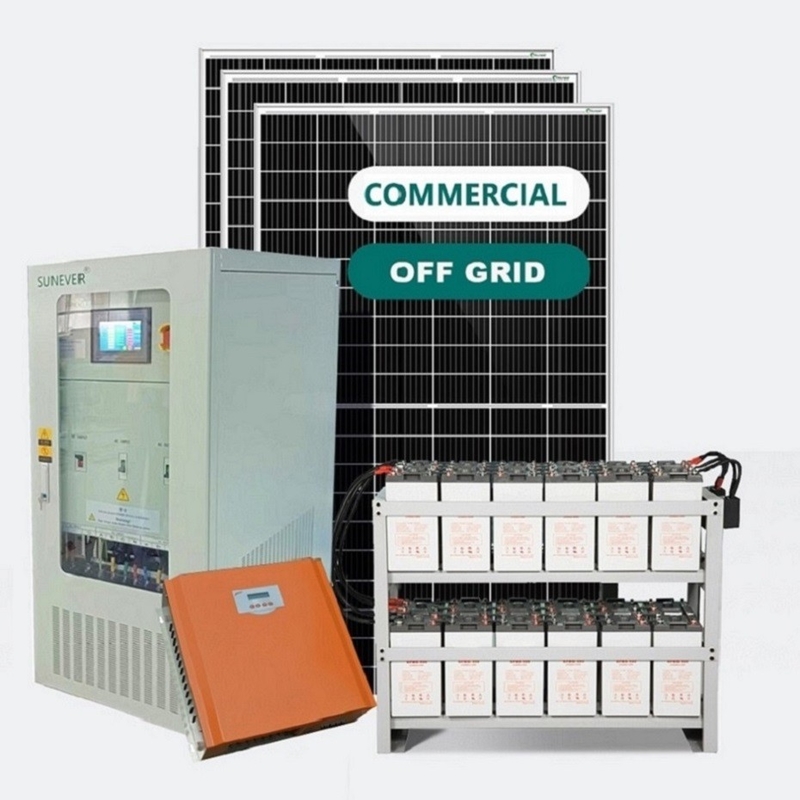 Home Sistem Energi Surya Dengan 10-20 KWh Output Power Range All In One