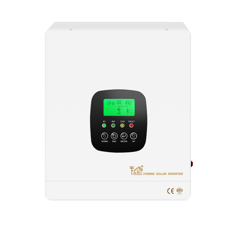 Inverter surya yang kuat dengan antarmuka pengguna LCD pendingin udara cerdas dan Inverter Gelombang Puresin