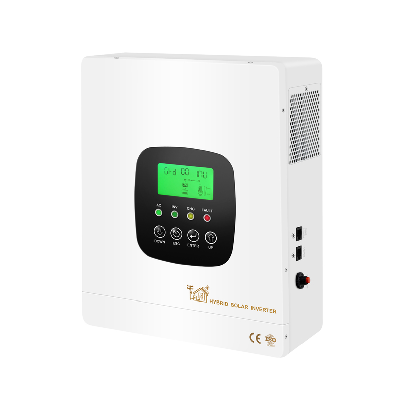 All In One Solar Inverter Dan LCD Interface 48VDC/51.2VDC Tegangan Baterai