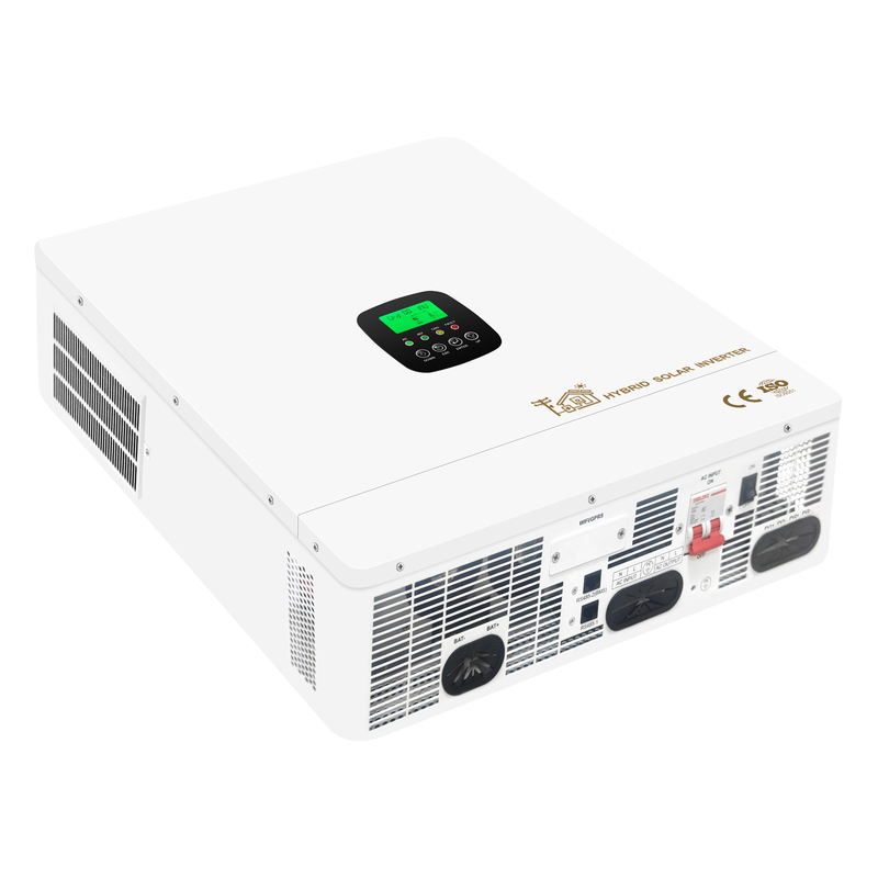Intelligent Air Cooling All In One Solar Charge Controller Inverter untuk Sistem Baterai Surya