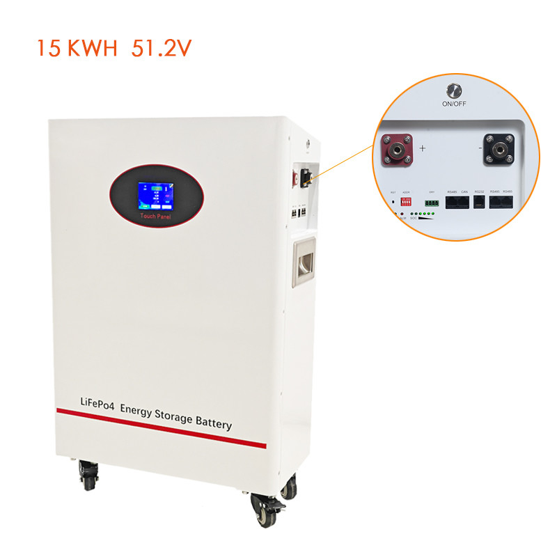 Baterai besi lithium tipe 15KWH dengan garansi 5 tahun