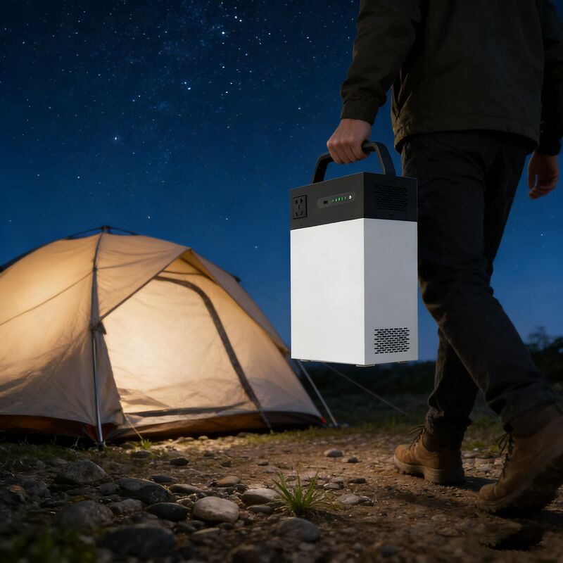500W 1004.8Wh Sistem Energi Surya Kompak ️ ESS Portable dengan Fast MPPT Charging, Baterai Non-Flammable & Kompatibilitas Perangkat Universal