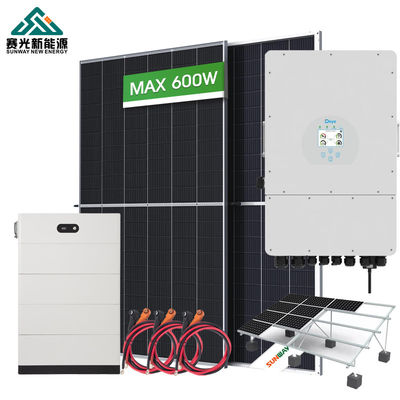 10kw 12kw Solar Hybrid Generator Off Grid Hybrid Solar System