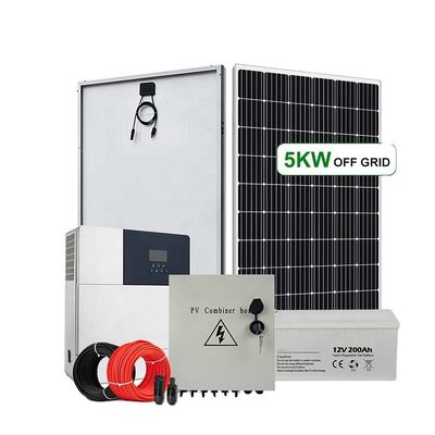 220VAC/380VAC Off Grid Hybrid Power Systems Dengan Teknologi Silicon Monokristalin