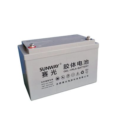 Baterai Gel Asam Timah Surya 12V 200ah/250ah yang dapat diisi ulang untuk bahan unggul