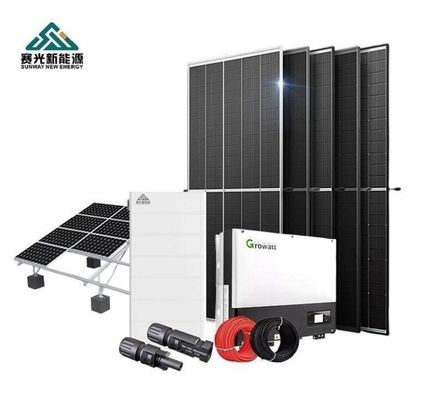 Semua dalam Satu Outdoor Solar Panel System Dengan Baterai 10kw Solar System