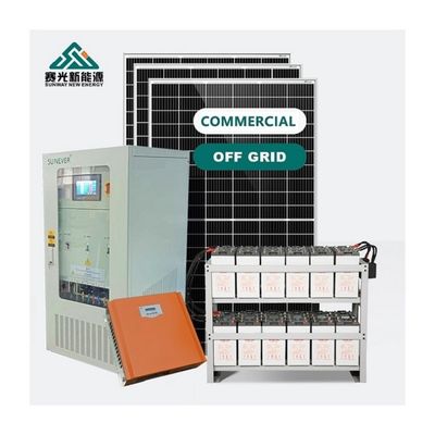 20kw 30kw Off Grid Power System Dengan 410-700 watt panel surya
