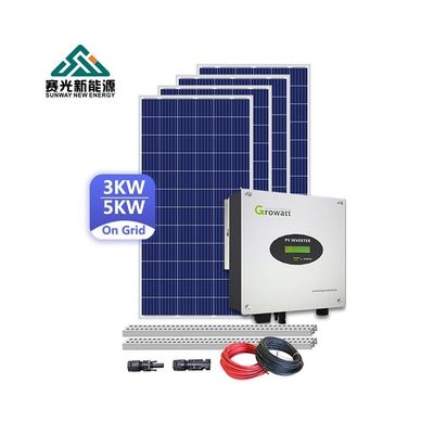 3kw 5kw 10kw On Grid Solar System 20kw 30kw 40kw Rumah lengkap