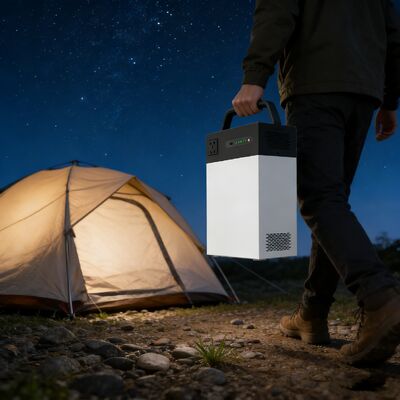 500W 1004.8Wh Sistem Energi Surya Kompak ️ ESS Portable dengan Fast MPPT Charging, Baterai Non-Flammable & Kompatibilitas Perangkat Universal