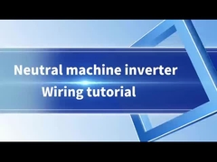 Inverter hibrida surya fase terpisah pasar AS 110V/120V/220V/240VAC dengan built-in 100A 200A